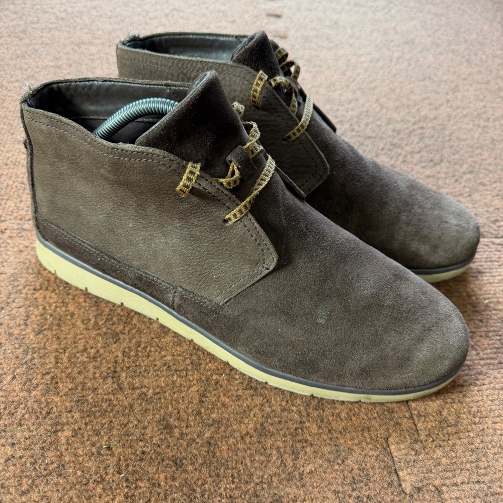 A- shoes UGG Mens Freamon Suede Leather Chukka Boots Brown Desert Boots Size 11‎